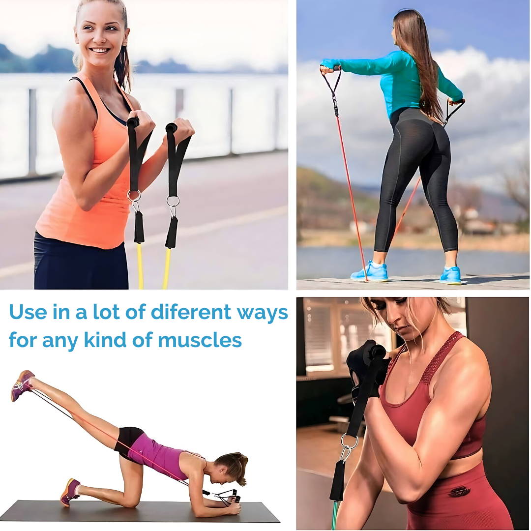 11PC Resistance Bands Set