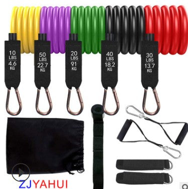 Resistance Bands Set with Door Anchor & Ankle Straps