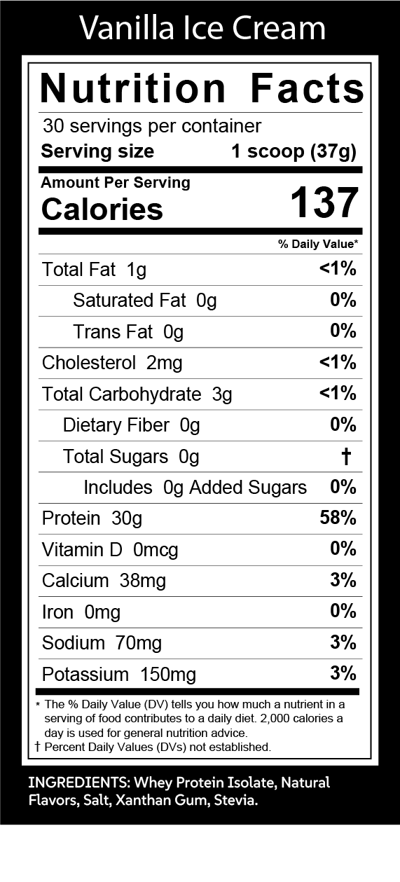 Whey Protein Isolate | 30-Servings
